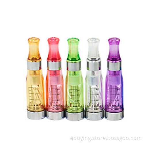 E-cigarette CE4 Atomizer in 4 Long Wicks, Can be Refilled E-liquid